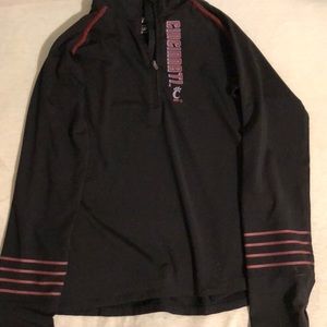 Black quarter zip